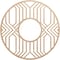 Ekena Millwork Empire Wood Fretwork Pierced Ceiling Medallion, Alder, 32"OD x 11 3/4"ID x 3/8"T CMWP32X32X0375EPAL - alternate 1